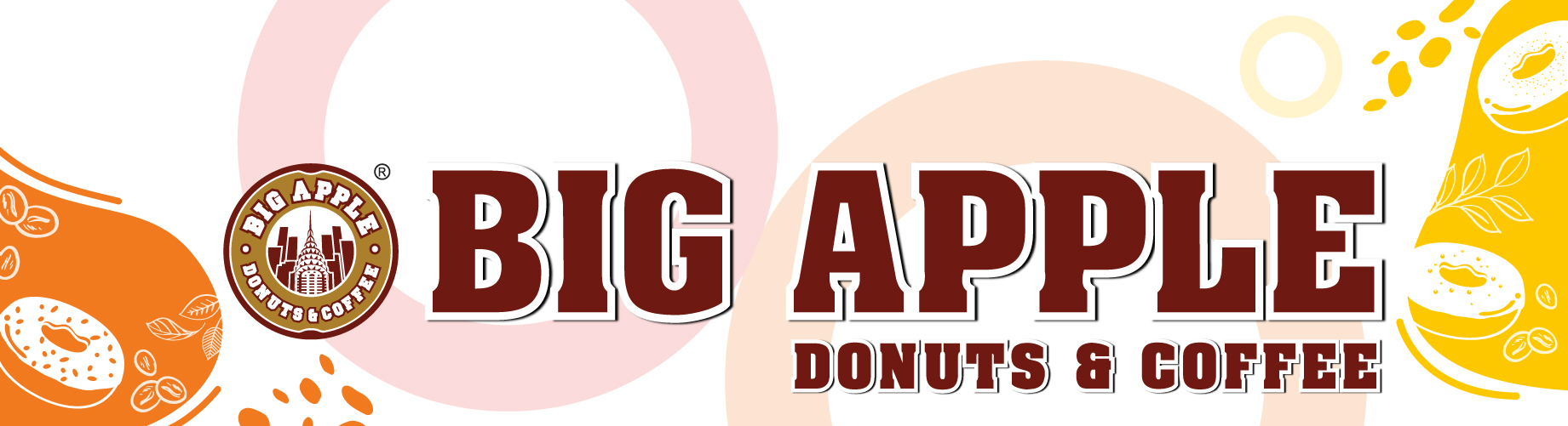 Big Apple Donuts & Coffee's store signage