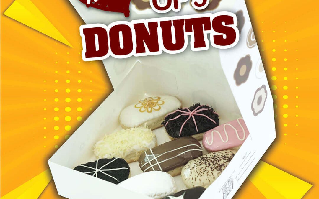 MINI PACK OF 9 DONUTS