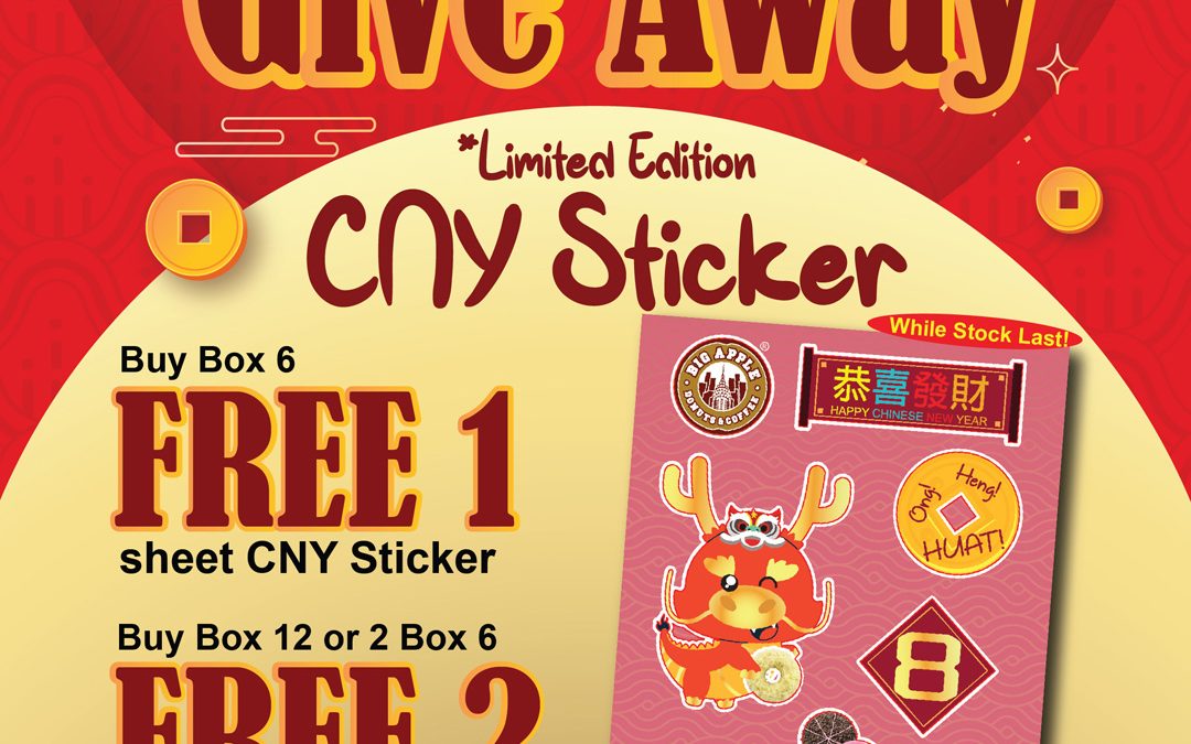 Give Away CNY Sticker